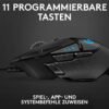 Logitech G502 HERO gaming mouse (with HERO sensor, RGB, 16,000 DPI, 11 programmable buttons - Image 2