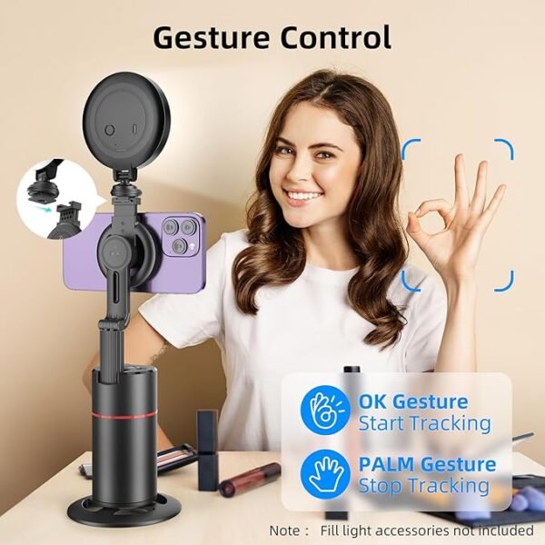 Magnetic Car Face Tracking Tripod, 360° - Image 3